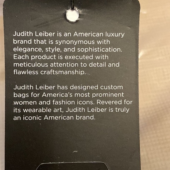 Judith Leiber New Danica Brown Abstract Design Large Cat Eye Shaped Sunglasses - Picture 6 of 6